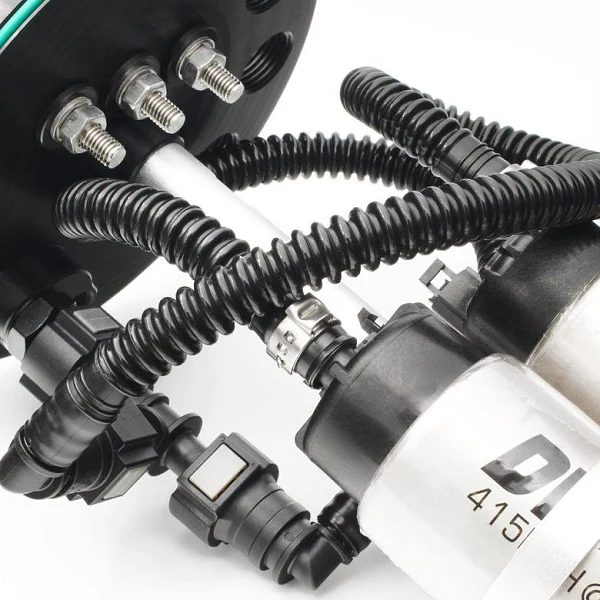 Nuke Performance SAE ID10 Fuel pump mounting kit for Dual fuel pumps