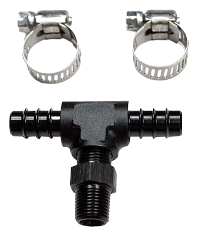 1/8 NPT x 5/16 Hose Barb Tee Nitrous Express NX 15234
