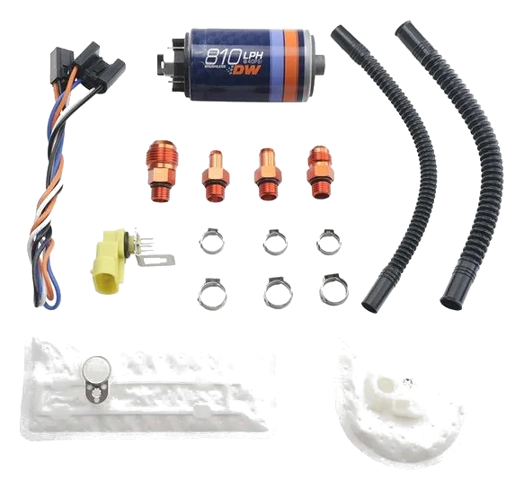 DeatschWerks DW810 In-Tank Brushless Fuel Pump 810 LPH with Install Kit without Controller