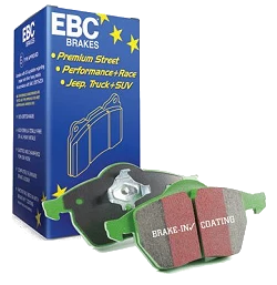 DP23125 Klocki hamulcowe GREENSTUFF EBC Brakes Opel Insignia Country Tourer Insignia Grand Sport Insignia Sport Tourer VAUXHALL Insignia Country Tourer Insignia Grand Sport Insignia Sport To