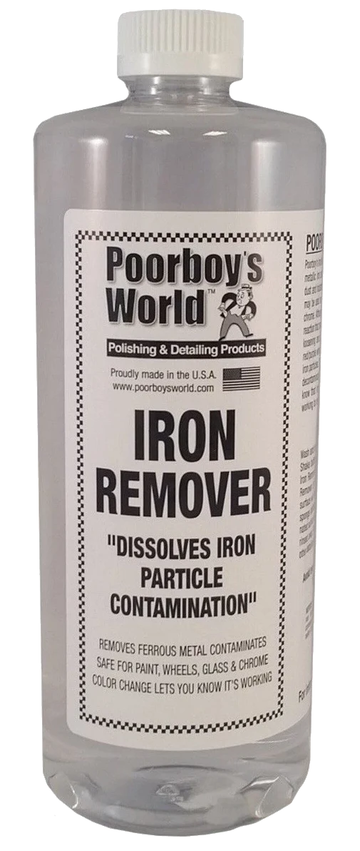 POORBOY'S WORLD Iron Remover deironizer do usuwania zanieczyszczeń metalicznych krwawa felga 946ml