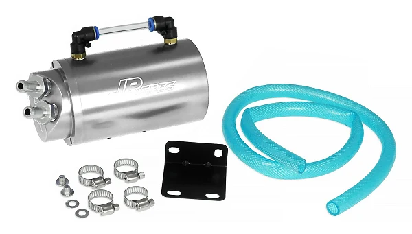 Oil catch tank JRspec model 01 Srebrny 16mm