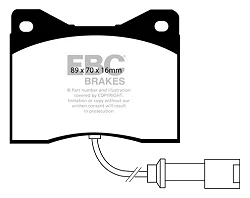 DP753 Klocki hamulcowe ULTIMAX2 EBC Brakes Ford Sierra GINETTA G33 G34 G40 Panther Solo Sierra Cosworth