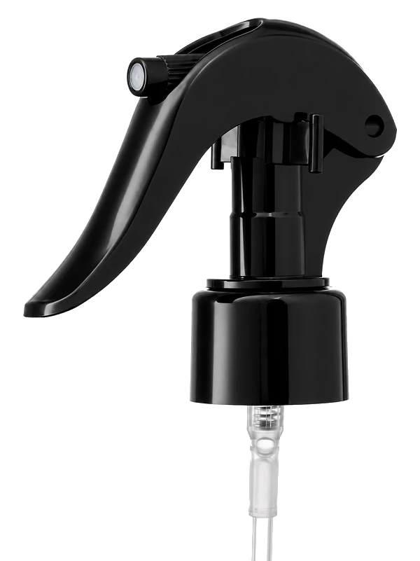 Leather Expert mini trigger spryskiwacz do butelek gwint 24/410 rurka 175mm czarny