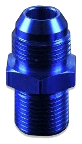 AN8 M10x1.5 Nypel adapter męsko męski Niebieski