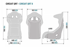 Fotel sportowy Sparco Circuit II QRT FIA 8855-1999