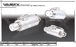 Tłumik aktywny XForce okrągły z systemem Varex 16,51cm x 38,1cm