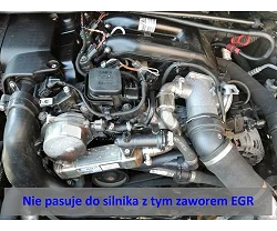 Zamiennik zaworu EGR BMW z silnikami 2.0 2.5 3.0 D M47N2 M57N2