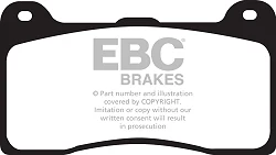 DP4039/2R Klocki hamulcowe YELLOWSTUFF EBC Brakes - DP4039/2R