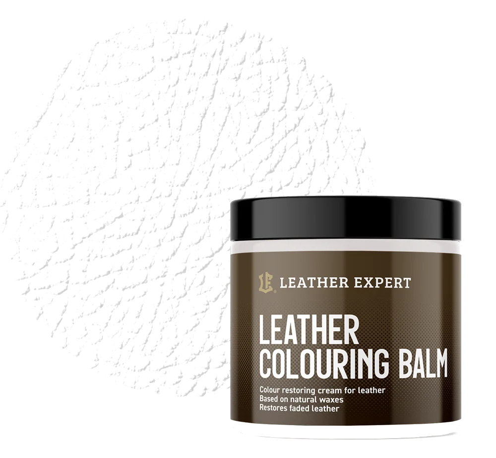 Leather Expert balsam koloryzujący do chłonnej skóry naturalnej - White biały 250ml