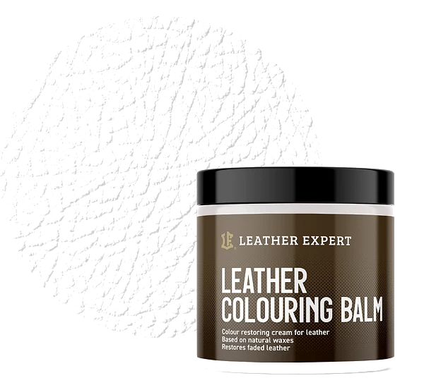 Leather Expert balsam koloryzujący do chłonnej skóry naturalnej - White biały 250ml
