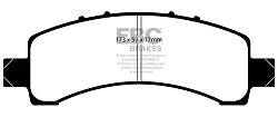 DP1667 Klocki hamulcowe ULTIMAX2 EBC Brakes Cadillac Escalade Chevrolet Avalanche 1500 Avalanche 2500 Tahoe 2WD GMC Yukon/Yukon Denali