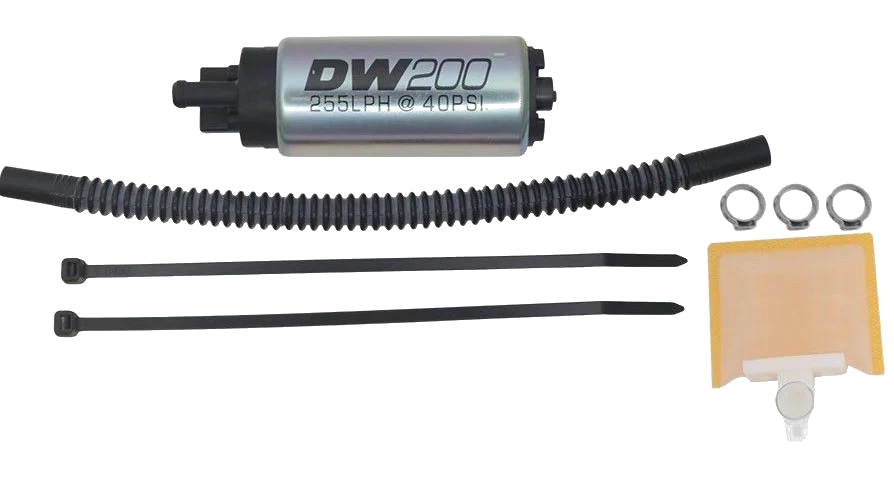 Pompa paliwa DeatschWerks DW200 255 lph 2002-07 Harley Davidson Electra Glide 2004-07 Softails 2004-07 Road King 2006-07 Street Glide