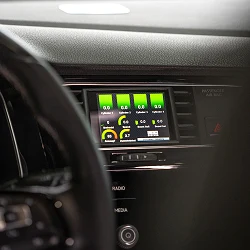 CANchecked Wyświetlacz parametrów MFD32 GEN2 Volkswagen VW Golf MK7 VII 2012 - 2019 LHD