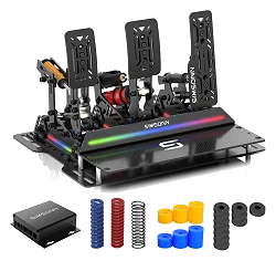 Pedalbox Pedały SIMSONN Pro X Ultra Sim Pedały RGB Simracing Symulator