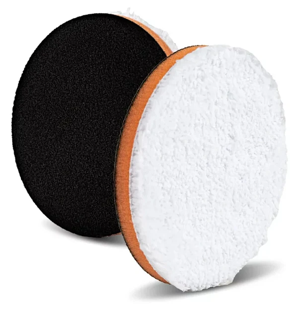 LAKE COUNTRY Orange Light Cutting Microfiber Pad 158mm MF-625-OSP