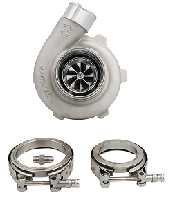 Turbosprężarka Pulsar PSR 2860 Gen2 475HP .82 2.5" V-Band Wlot 3" V-Band Wylot Stal Nierdzewna Łożyska kulkowe