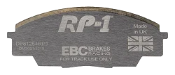 DP81254RP1 Sportowe klocki hamulcowe RP-1 Racing EBC Brakes Honda S2000 Civic 7th Gen EP4 ACURA CSX Canada Type S RSX Type S Honda S2000 Civic 7th Gen EP3 Type-R Civic 8th Gen FN2 Type-R Int