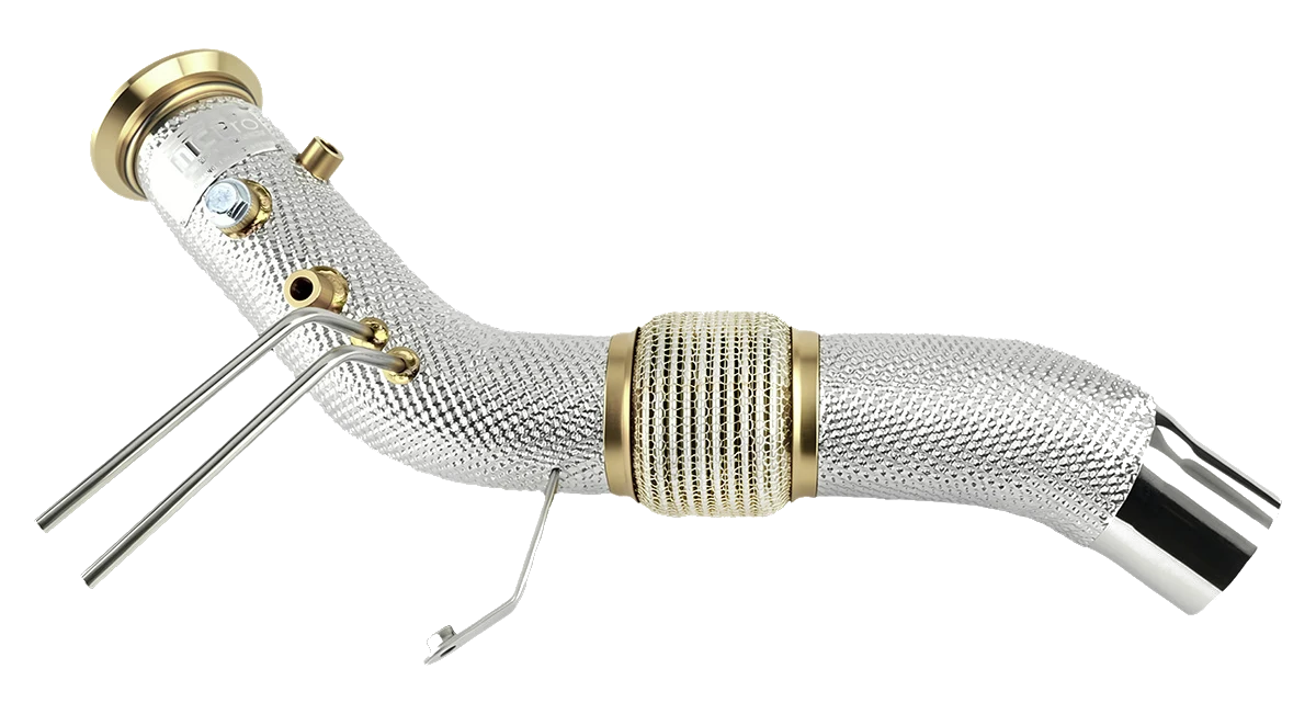 Downpipe z osłoną termiczną FMIC.Pro BMW F16 X6 30xd 40xd N57N N57Z 2013-2017