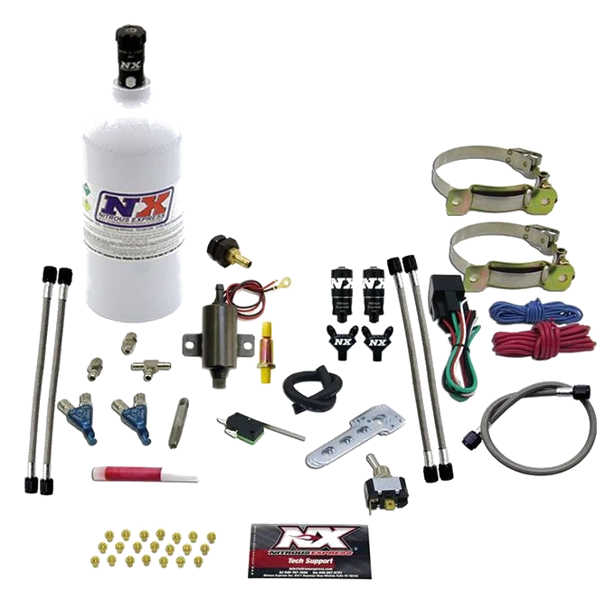 Two Cylinder Piranha System with 2.5Lb Bottle Nitrous Express NX 60002P