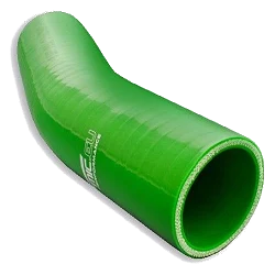 Kolanko silikonowe 23' 76mm Zielony