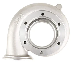 Muszla wydechowa JRspec GT35 / GTX35 Nierdzewna Dual V-band TH