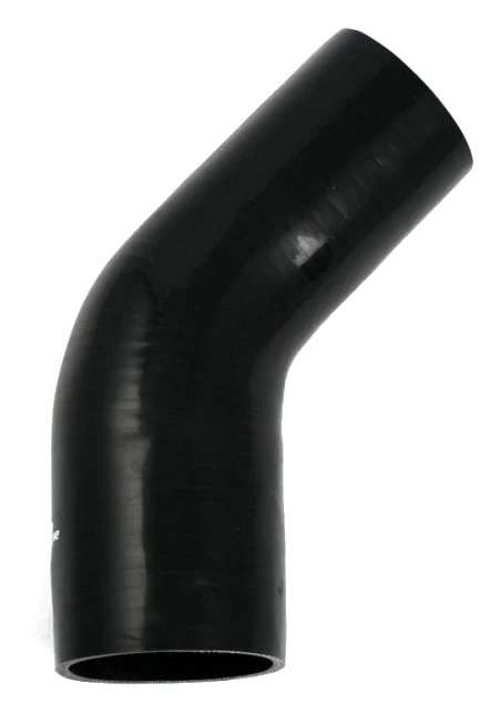 Wąż silikonowy czarny 45 stopni 3,125 - 3,5" (80-89mm)