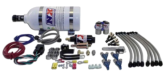 Four Cylinder Mainline System with 2.5Lb Bottle Nitrous Express NX 62028P
