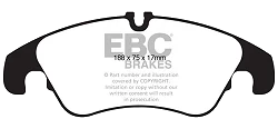 DPX2022 Klocki hamulcowe ULTIMAX2 EBC Brakes A6 C7/4G A7 4G8 Q5 8R