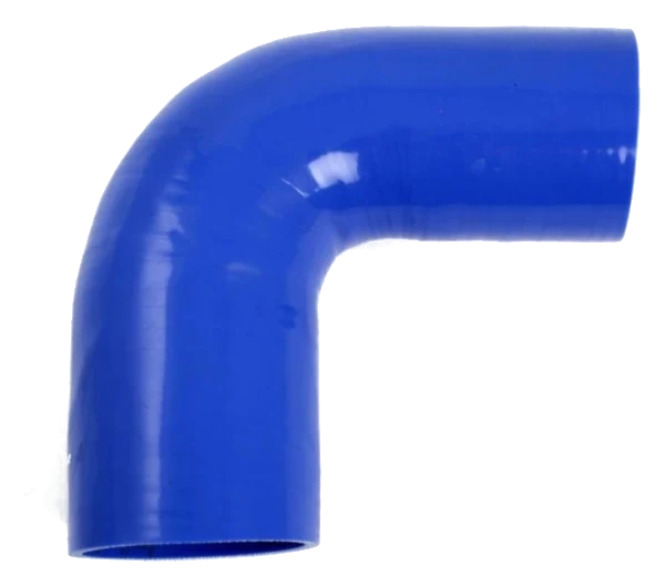 Wąż silikonowy niebieski 90 stopni 2,75 - 3" (70 - 76mm)