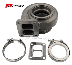 Pulsar PSR 70G Muszla wydechowa T4 Twin Scroll Inlet V-Band Outlet ( fits 4" OD Tubing ) 1.06 A/R 6270G / 7170G Turbos