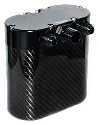 Universal Carbon Fiber Oil Catch Can with Fume Filter Purple RTMG Performance