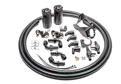Dual Catch Can Kit for Nissan R32 GT-R Fluid Lock Radium Engineering