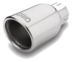 Uniwersalna końcówka tłumika okrągła 90mm długość 190mm średnica montażowa 45mm - N1-90RS/45