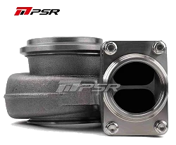 Pulsar PSR Billet Transition Flange T6 Open to 3" OD Tubing (Hardware Kit Included)