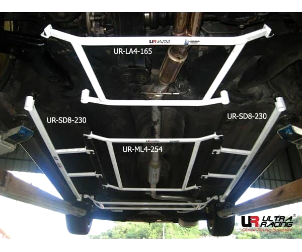 Rozpórka tylna (Rear Torsion Bar) (230-B) Ultra Racing Proton Wira 1.3/1.5 2WD 93-09 - UR-SD8-230P(B)