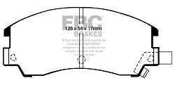 DP582 Klocki hamulcowe ULTIMAX2 EBC Brakes Subaru Leone Series 3 Leone Series 3 AN3 Leone Series 3 AC2 Leone Series 3 AN2 Leone Series 3 AG2 Leone Series 3 AC4 Leone Series 3 AN4 Leone Serie