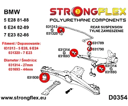 036052B: Kompletny zestaw zawieszenia BMW 5 E28 / 6 E24