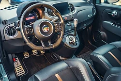 Coolerworx Short Shifter do Fiat 500 Abarth NSB Bulb niebieska