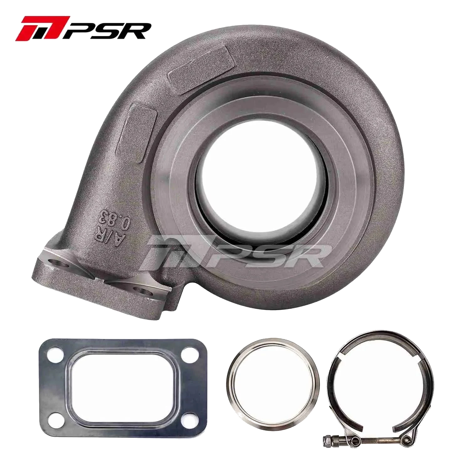 Pulsar PSR 55G Muszla wydechowa T3 Inlet V-Band Outlet 0.72 A/R 5455G / 5855G / 6255G Turbos