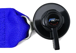 Pasy sportowe FMIC.Pro FIA 2031 8854/98 4-punktowe 3"x 3" Niebieskie
