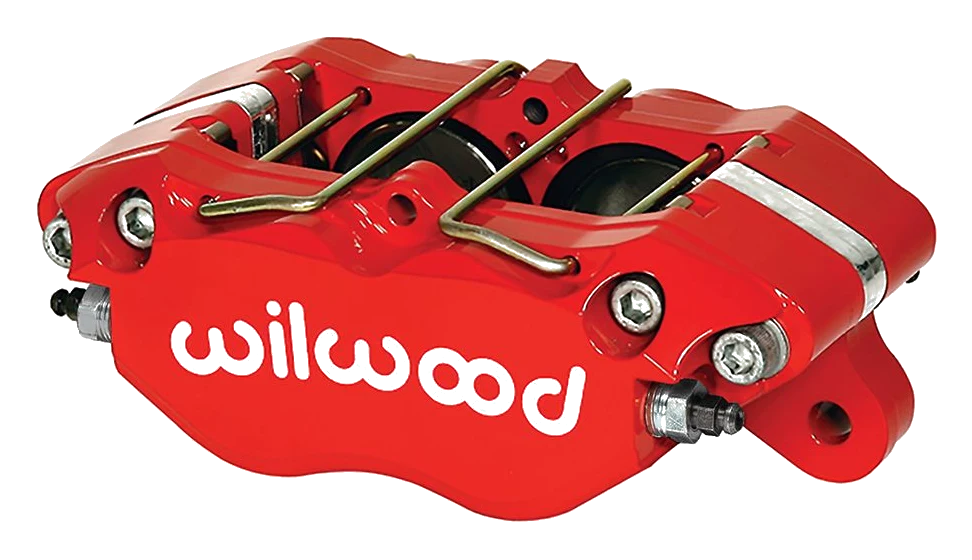 Uniwersalny zacisk hamulcowy 4 tłoczkowy Wilwood 120-9693 Dynapro czerwony