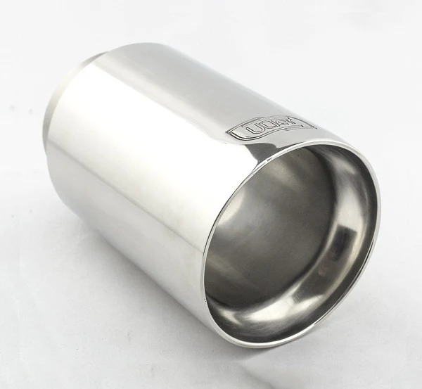 Uniwersalna końcówka tłumika okrągła 100mm długość 170mm - N16