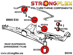 031336B: Tuleja belki tylnej BMW e30