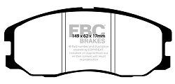 DP61975 Klocki hamulcowe GREENSTUFF EBC Brakes Chevrolet Captiva Opel Antara VAUXHALL Antara Chevrolet Equinox GMC Terrain Pontiac Torrent SATURN Vue Suzuki XL-7