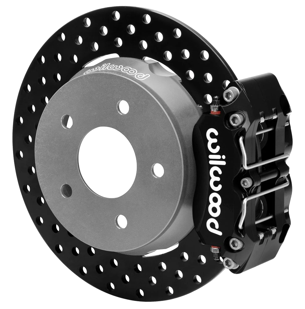 Wilwood 140-17735-D NDPR Tylni zestaw hamulcowy UTV Wiercony Czarny Polaris RZR