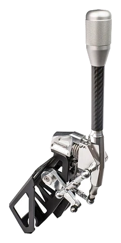 Coolerworx Short Shifter do Fiat 500 Abarth NSB Standard srebrna