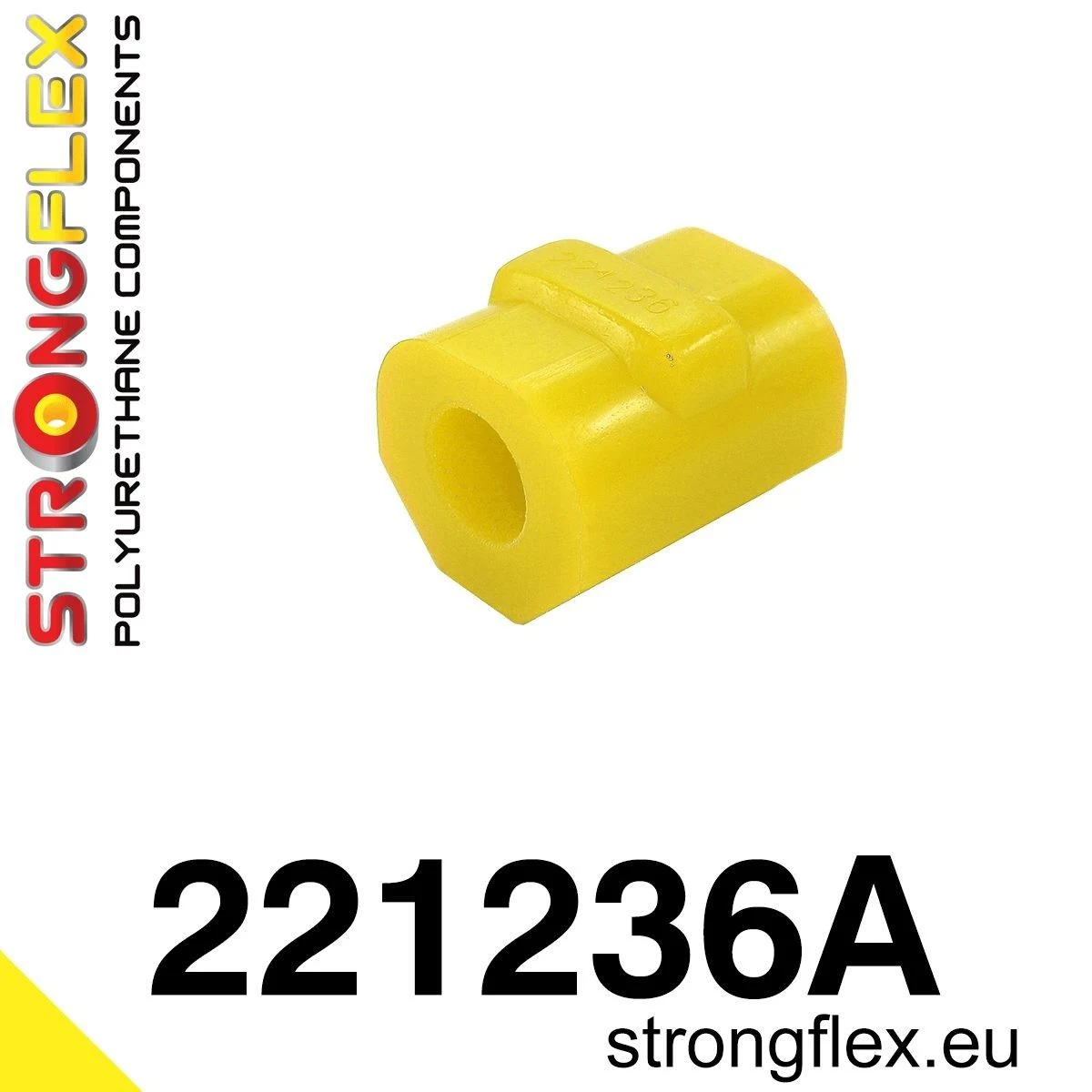 221236A: Tuleja stabilizatora przedniego SPORT Audi 50 - 221236A_18mm