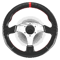 Profesjonalna Skórzana Kierownica Wyścigowa Okrągła 330mm SIMAGIC Symulator Simracing
