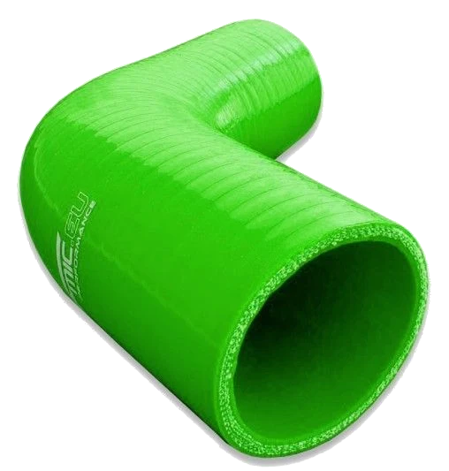 Silikonowe kolanko redukcyjne 67' 19/25mm Zielony - 006719/25-G